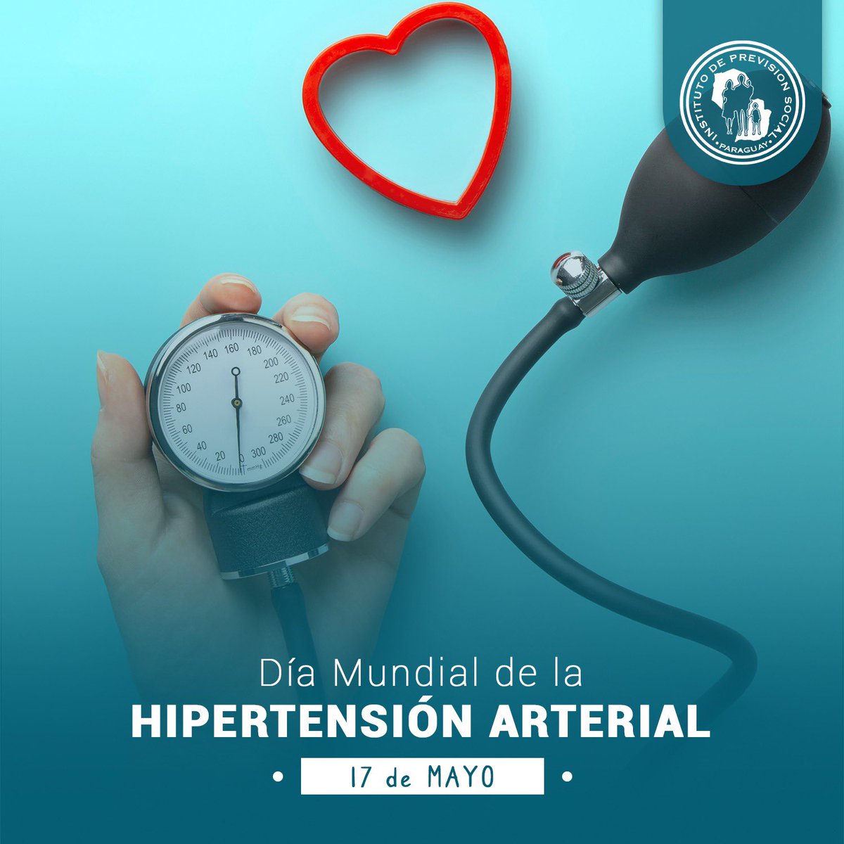 El 17 de mayo de cada año se conmemora el Dia Mundial de la Hipertensión Arterial, cuyo lema en el 2024 es: “Mida su presión arterial con precisión, contrólela y viva más tiempo”. ℹ️➕ lc.cx/VcE05U.