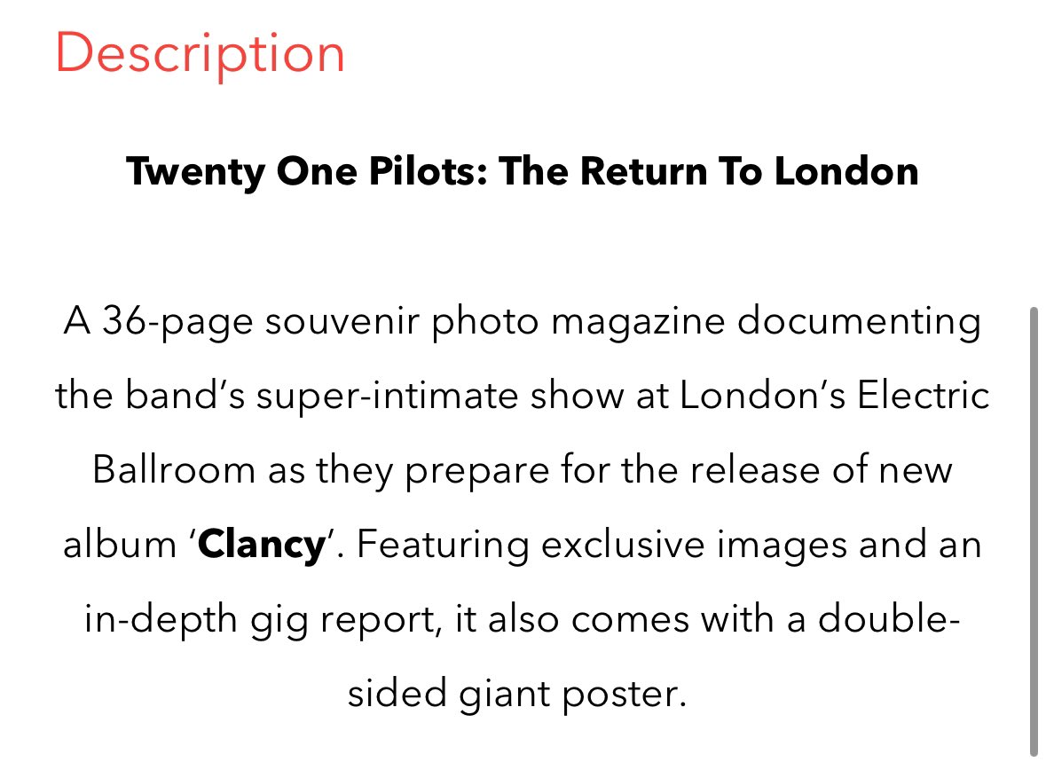 ANOTHER GIVEAWAY?!?

giving away a copy of the rocksound return to london magazine!! 📸

open internationally since i’ll be shipping once it arrives at mine (for free ofc) 📦

to enter: rt &amp; comment !
winner will be picked on may 24th (clancy day!) 💙
