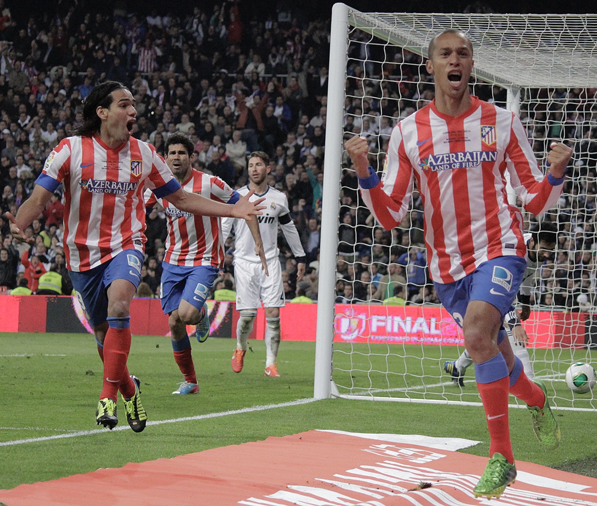 Atleti's tweet photo. ATLÉTICO. DE. MADRID. ❤️🤍 https://t.co/Uyo3dd2Ra9
