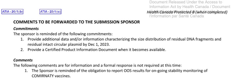 More coming soon on Health Canada stonewalling on SV40 and how its scientists are frustrated with Pfizer. This below is from HC's formal quality review of Comirnaty XBB.1.5. Pfizer is 'reminded of the obligation to report OOS results.' In the drug sector, when the results of