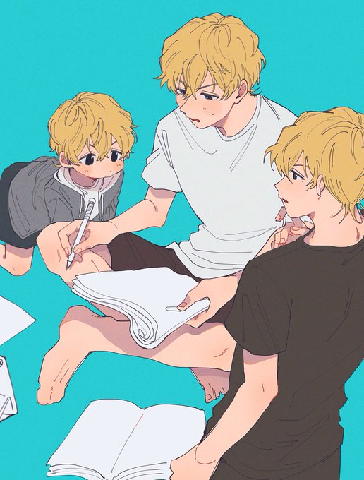 「multiple boys siblings」 illustration images(Latest)