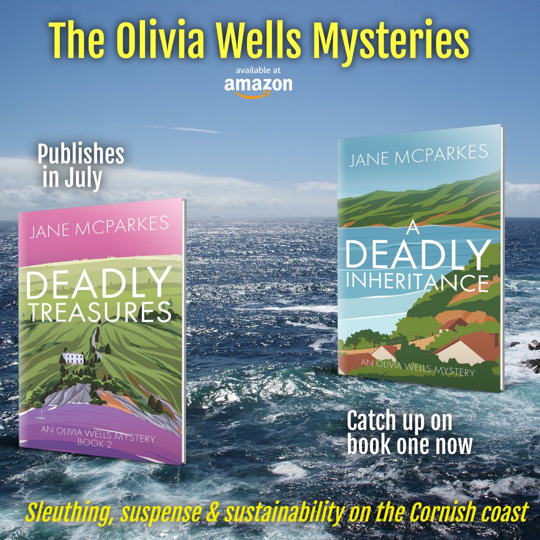 Fancy a weekend 's sleuthing in Cornwall?

amzn.to/3GVXGW7 

🌟🌟🌟🌟🌟
'A cracking debut'
'Cornwall and crime '
'A feel good cosy mystery'
'A story that captivates you til the end'

#cosycrime #cozymystery #Cornwall