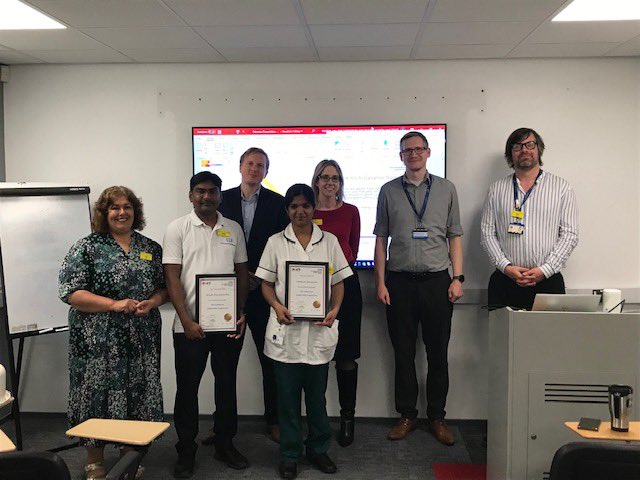 End of programme celebration for two of our galvanise participants. Great presentations, congrats Anish and Yamini. Next cohort starts in September.