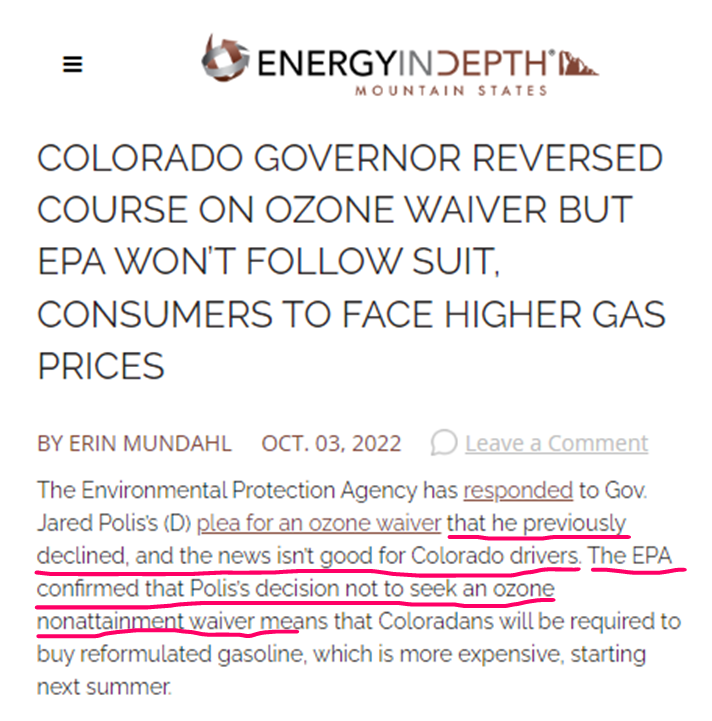 IN JARED'S COLORADO™ Gobrenador Jared Schutz-Polis @jaredpolis @govofco just made everyone in Colorado poorer by his failure to seek an EPA waiver when he could. He said, 'Colorado is cutting taxes and saving people...money.'

#cogov #copolitics #9News #HeyNext
