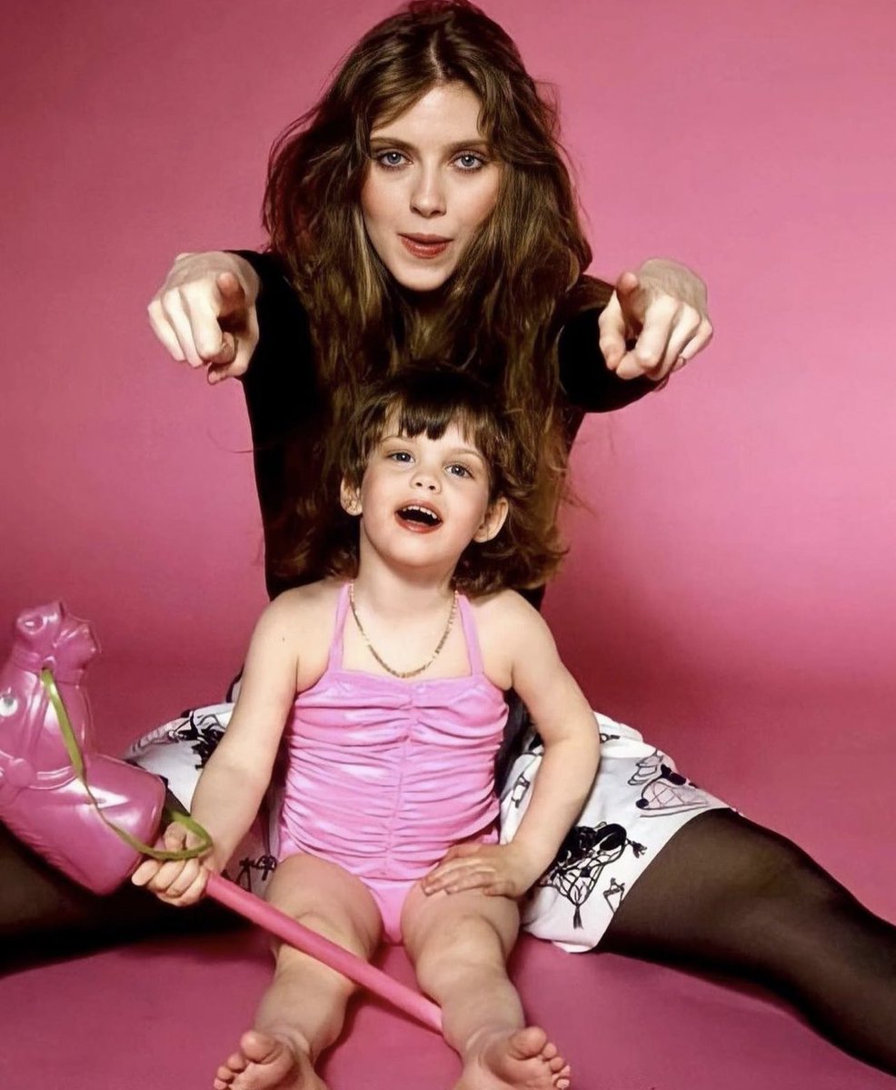 bebe buell & her daughter liv tyler, 1980 ♡