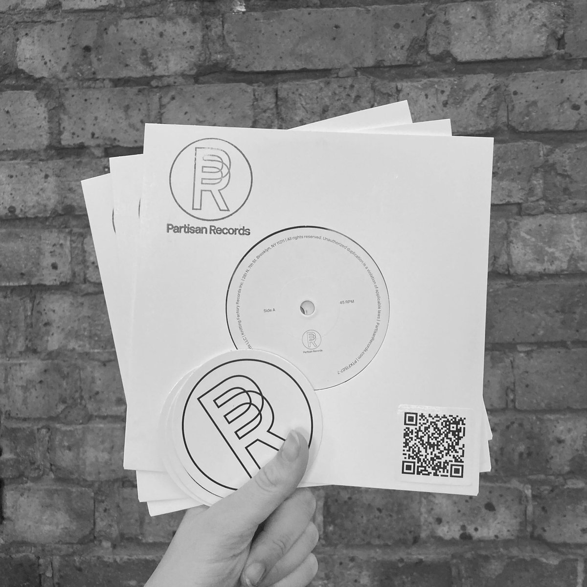 WHITE LABEL GIVEAWAY @partisanrecords will be handing out white label 7's to the first 200 people attending the Partisan showcase at Rough Trade East next Tuesday. Featuring singles from the showcase's artists: @lipcritic, @AngelicaGarcia and @honestyrhere. Secure your ticket