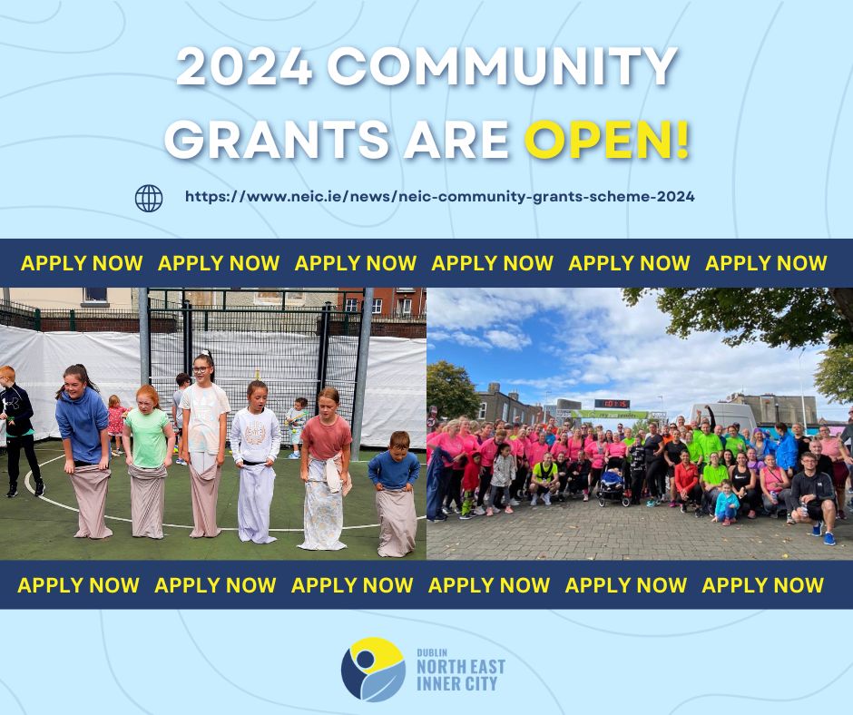 🌞Just one more week left to apply for the 2024 Community Grants!🌞 Head to our website for more info: neic.ie/news/neic-comm… #NEIC #CommunityGrants #ApplyNow *Please note that the spending of funding awarded is not limited to the time period of the Olympic Games*