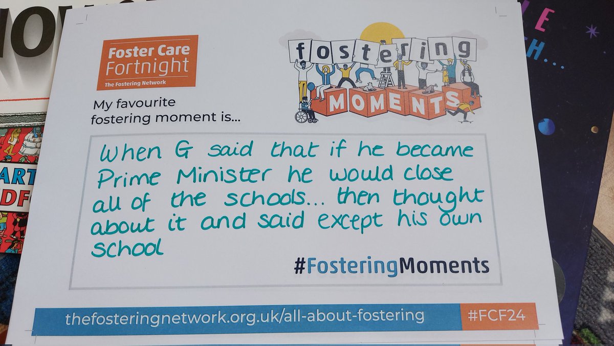 A #feelgoodfriday moment for the teachers at G's school! 🤩 #FosteringMoments