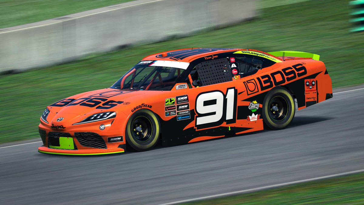 Paint of the Week time! Look at this Supra! It's orange. I like the number font. Rivers Jones painted it. Race it here: tradingpaints.com/showroom/view/… #tppotw