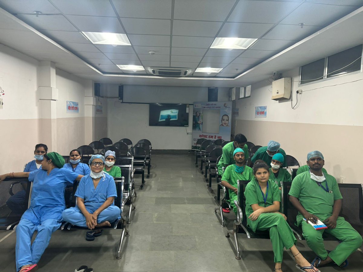 A week of action at @gsmhvns with Lifebox & @SmileTrain to reduce postoperative infection for children undergoing #cleft surgery 3 workshops: ☑️@WHO Surgical Safety Checklist ☑️Safer Surgical Instruments ☑️#IPC #EverySurgerySafer bit.ly/3dVUw5e