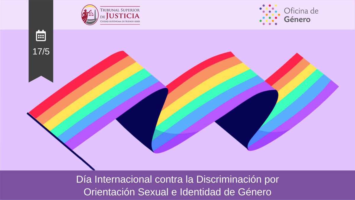 #Hoy se conmemora el Día Internacional contra la Discriminación por #OrientaciónSexual e #IdentidaddeGénero para la erradicación de acciones de violencia y odio contra personas lesbianas, gays, bisexuales, trans, intersex,queer y no binarias.

Ver más 👉 bit.ly/3K5QjfX