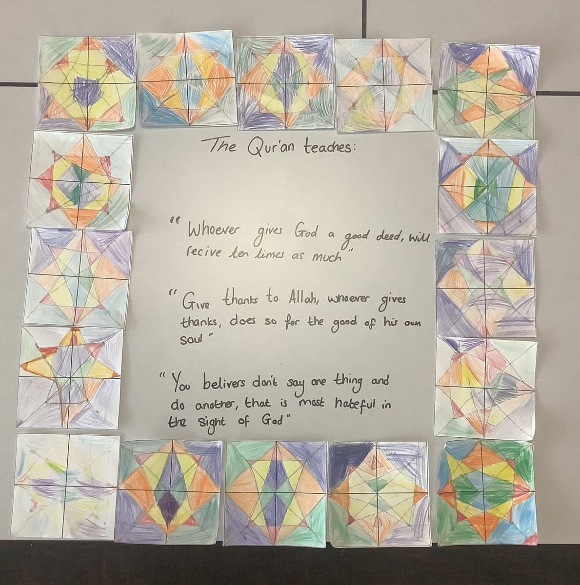 Ms McDermott (@msmcdermottta) on Twitter photo This week, in Y2, we have been discussing the importance of the Qurâan for Muslims. We looked at the beautiful repeating patterns on the pages of the Qurâan and made some of our own. <a href="/Inspire_Ashton/">Inspire Academy</a> This week, in Y2, we have been discussing the importance of the Qurâan for Muslims. We looked at the beautiful repeating patterns on the pages of the Qurâan and made some of our own. <a href="/Inspire_Ashton/">Inspire Academy</a>