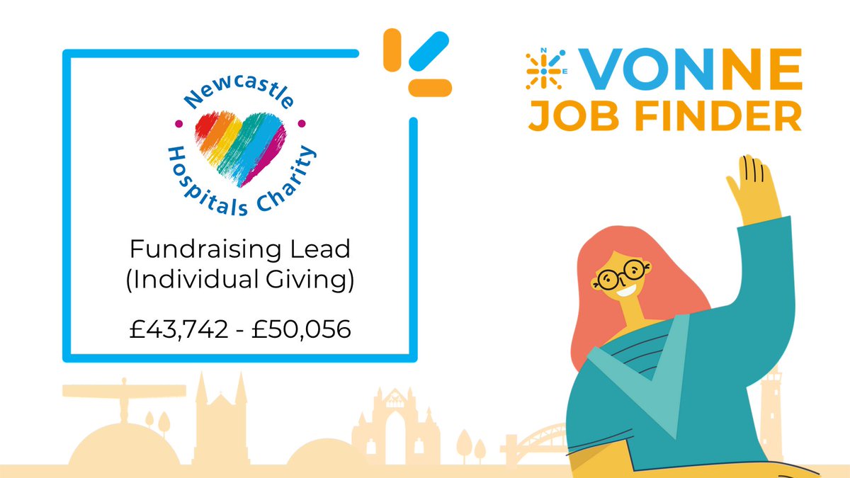 Fundraising Lead (Individual Giving), @Newcastle_NHS , £44-50K vonne.org.uk/vonne-jobs-det… #CharityJobs #NorthEastJobs #NewcastleJobs
