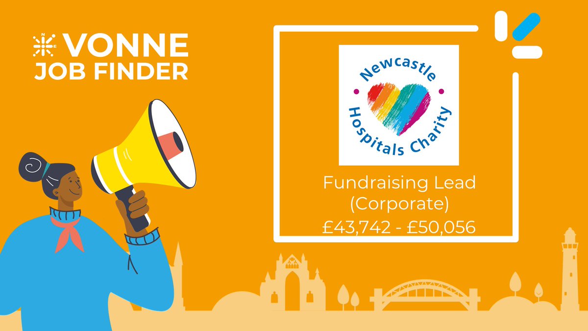 Fundraising Lead (Corporate), @Newcastle_NHS , £44-50K vonne.org.uk/vonne-jobs-det… #CharityJobs #NorthEastJobs #NewcastleJobs