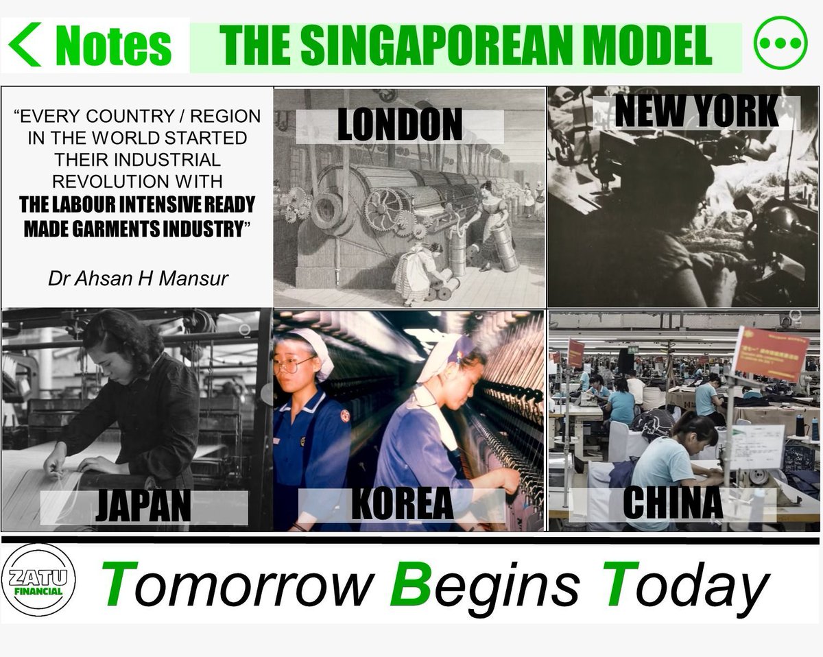 On of the dangers of the Economic rise of China, and now most Asian cheap labour, is that they have gotten nations, including poor ones, used to the idea that they can do without making their own basic clothes. 

As a result employment has been particularly difficult to create.