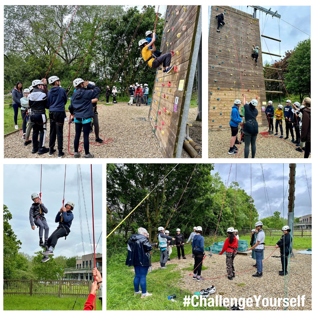 Our students conquered wall climbing, crate stacking, and raft building at #DintonActivityCentre! Through our Rising Futures Program, they boosted resilience, communication, and self-awareness #Teamwork #OutdoorAdventure #SkillBuilding @LangleyAcademy