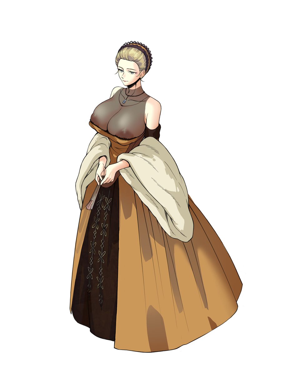 silver43280's tweet photo. Lady Jeanne (lewd version)

There is something in which exposed areola triggers my monkey brain. https://t.co/T5JsirMEH8