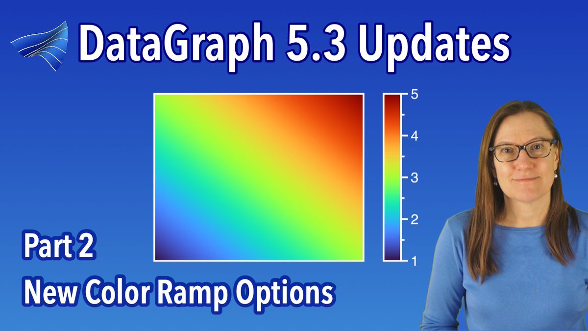 Premiering soon! 11AM ET - #Color ramps in DataGraph! Learn what's wrong with the rainbow, new color ramp options, and how to create custom color ramps.
#datascience #data <a href="/YouTube/">YouTube</a> 

youtu.be/P0mUWYPzGa8?si…