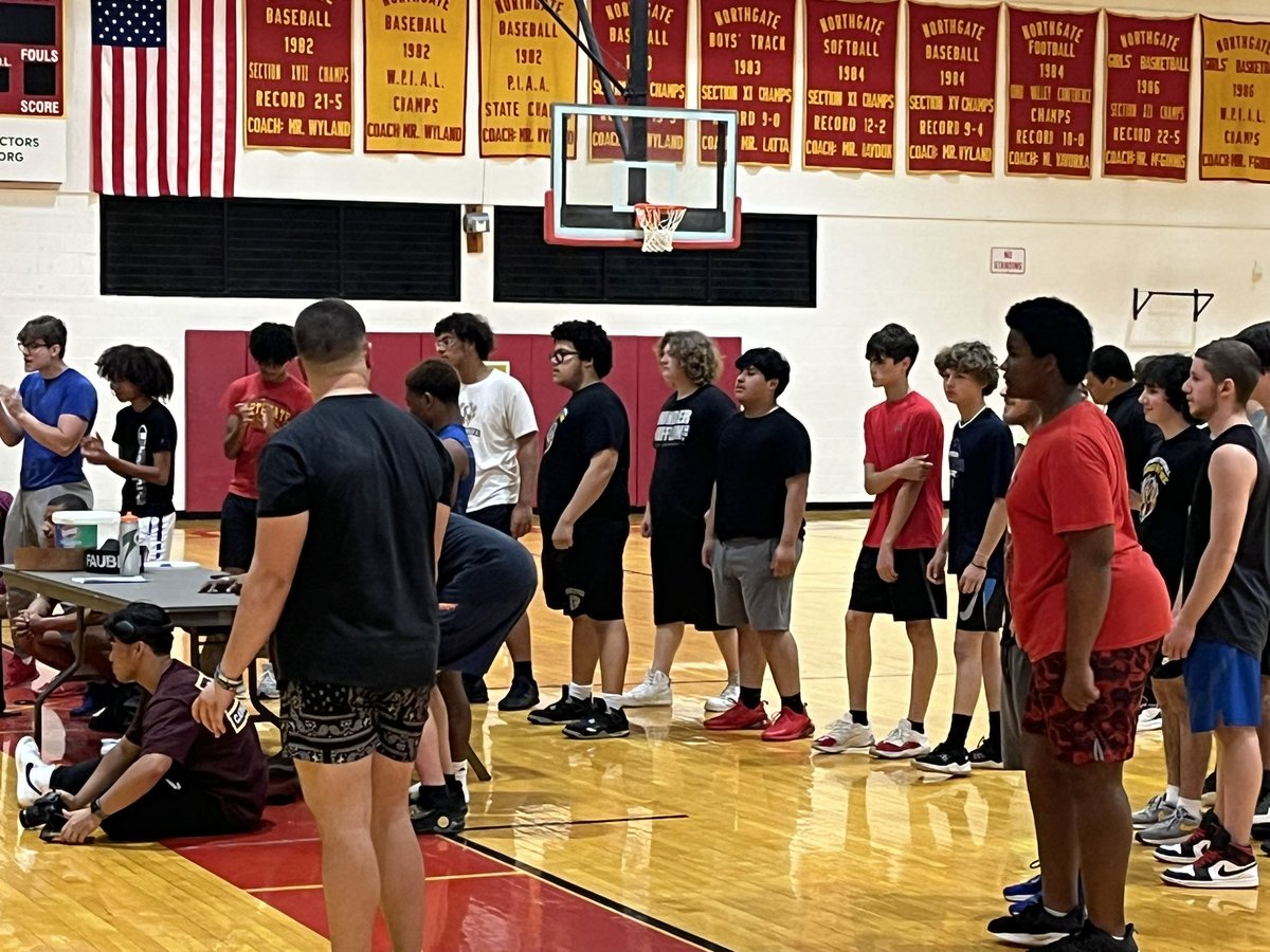 Awesome way to finish up testing week! Tons of energy and personal records broken! Seeing the results and gains of the returning players is awesome!  And huge shout out to Coach <a href="/MFratStrength/">Mark Fratangelo, MS, CPT</a> on the strength and conditioning program he has installed! Next week Mini-Camp begins!