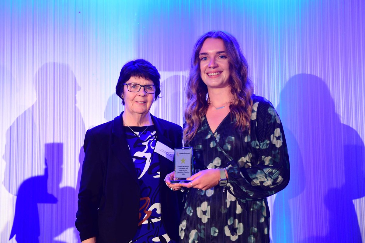 An apprentice within the OPCC received two awards at the 2024 Greater Lincolnshire Apprentice Champion Awards last night! Gemma was announced as the Government and Public Services Apprenticeship Champion, and the overall Apprentice Champion 🎉 Read more lincolnshire-pcc.gov.uk/news-archive/2…