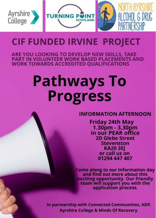 Big thanks to CIF for funding this amazing opportunity in Irvine. All partners or people interested to hear more about the project please come along next Friday. @turningpointsco @MINDS333 @NorthAADP @NAHSCP