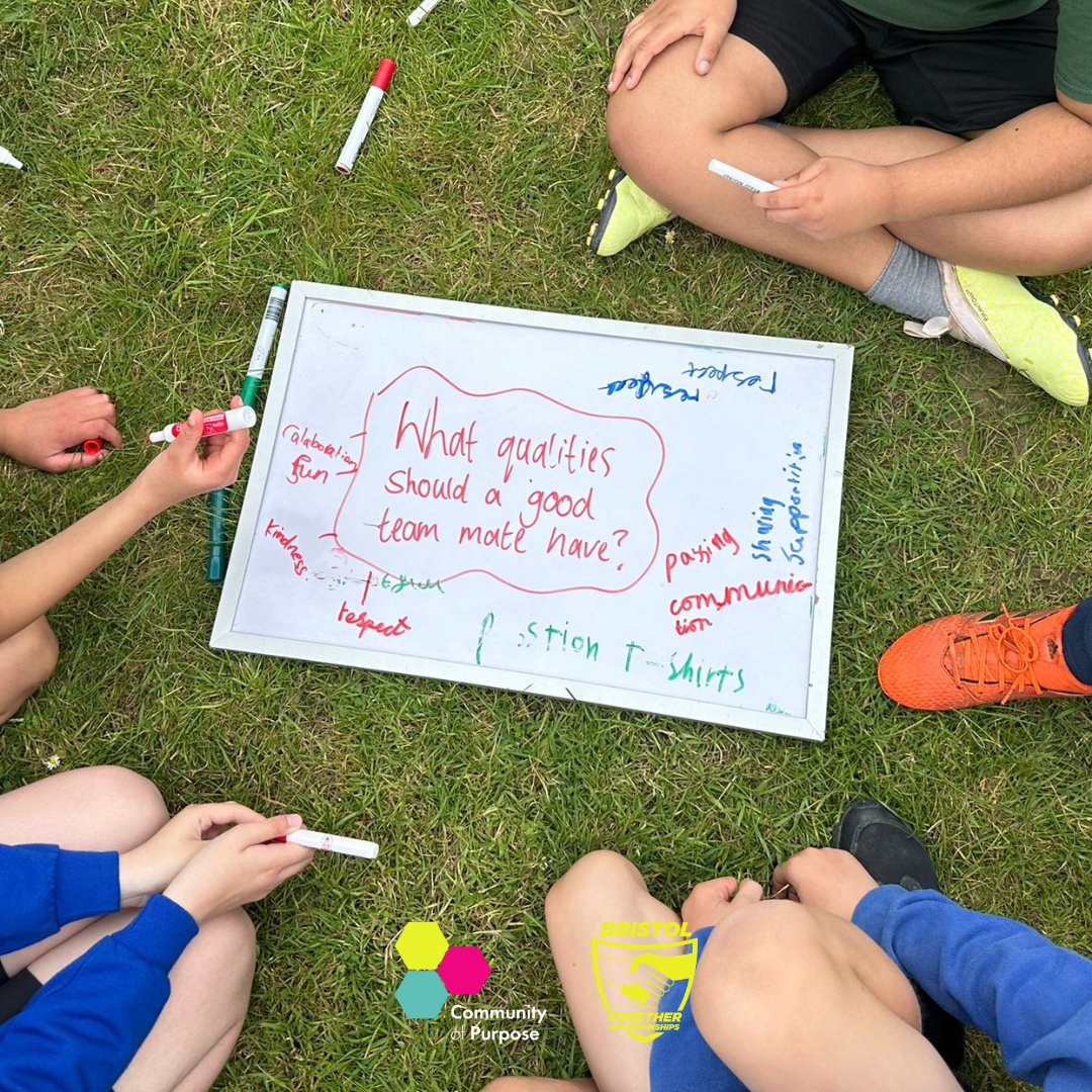 Another week means more fun Bristol Together Championship sessions!⚽ We have been looking at the partnership between Bristol and Bordeaux with the attendees as well as what qualities a good team mate should have!