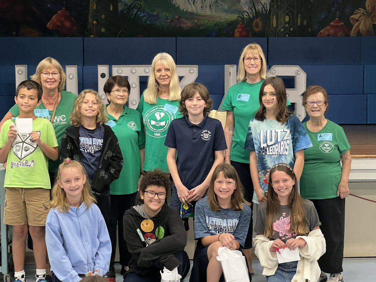 Mike Meiczinger (@mmeiczinger) on Twitter photo Congratulations to our 5th grade writing contest winners. The Lutz/Land O’Lakes Women’s Club sponsors this contest and we appreciate their support. <a href="/jphilli12/">Josh Phillips</a> <a href="/aralwood/">Andy Alwood</a> <a href="/LutzK8_AP/">Tiffany Truman</a> <a href="/LutzSchool/">Lutz K-8</a> Congratulations to our 5th grade writing contest winners. The Lutz/Land O’Lakes Women’s Club sponsors this contest and we appreciate their support. <a href="/jphilli12/">Josh Phillips</a> <a href="/aralwood/">Andy Alwood</a> <a href="/LutzK8_AP/">Tiffany Truman</a> <a href="/LutzSchool/">Lutz K-8</a>