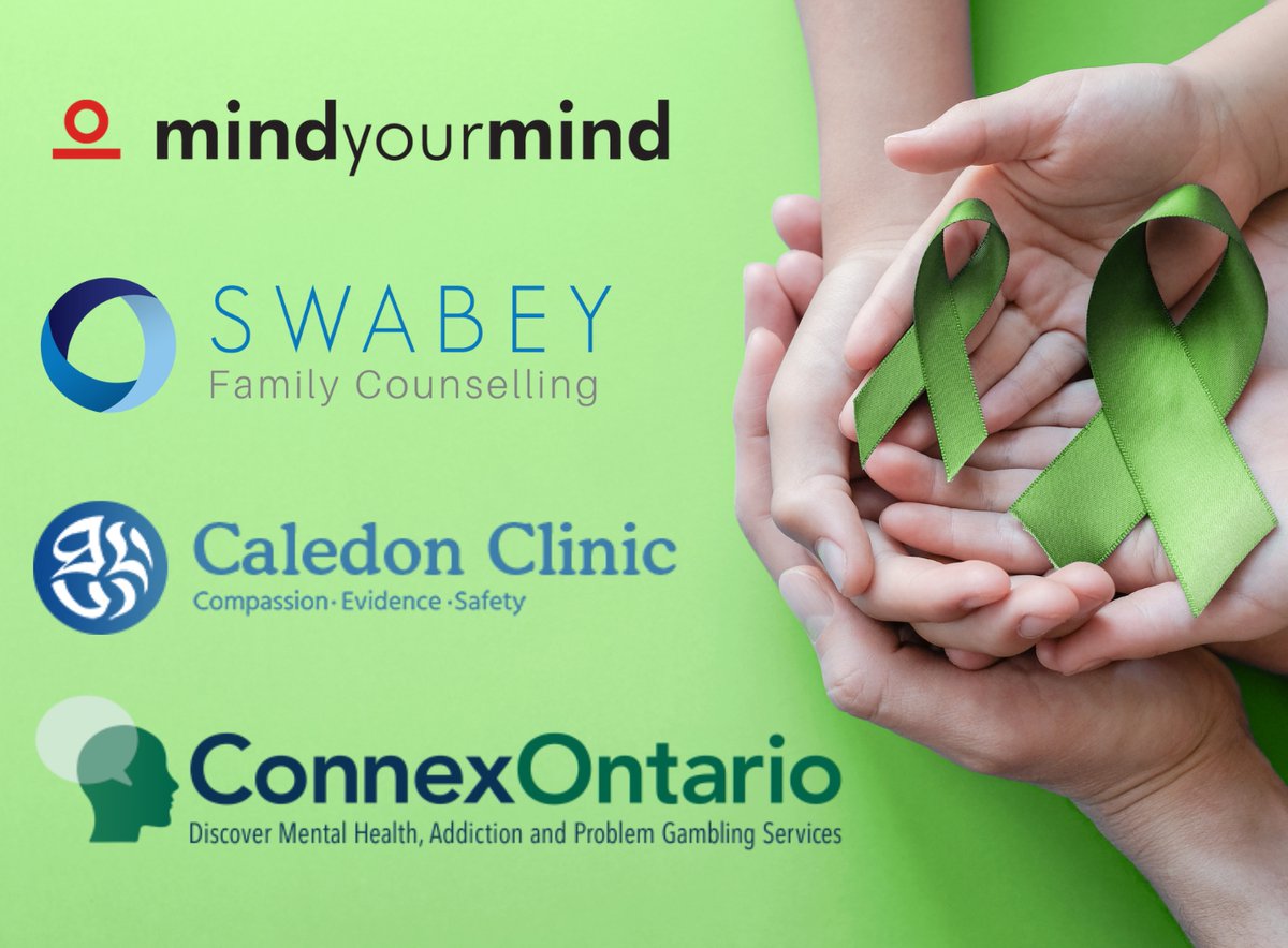 May is #MentalHealthAwarenessMonth, a time to prioritize self-care, break stigma, and promote mental wellness.💚

We are proud to honor our clients who are dedicated to supporting mental wellness. @mindyourmind_ca @ConnexOntario Swabey Family Counselling and Caledon Clinic.