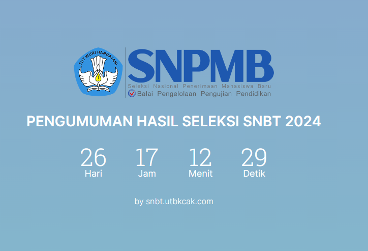 Waktu cepet banget ya, semoga 13 juni beneran lolos SNBT 2024. Amiinnn snbt.utbkcak.com/timer/