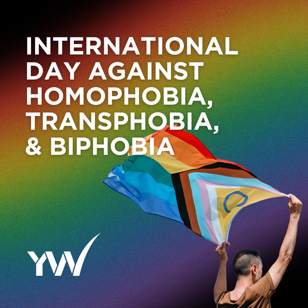 As we observe #InternationalDayAgainstHomophobiaTransphobiaandBiphobia, we reaffirm our dedication to advocating for the rights and dignity of the 2SLGBTQI+ community. At YW Calgary, we stand united against discrimination based on gender identity or sexual orientation.