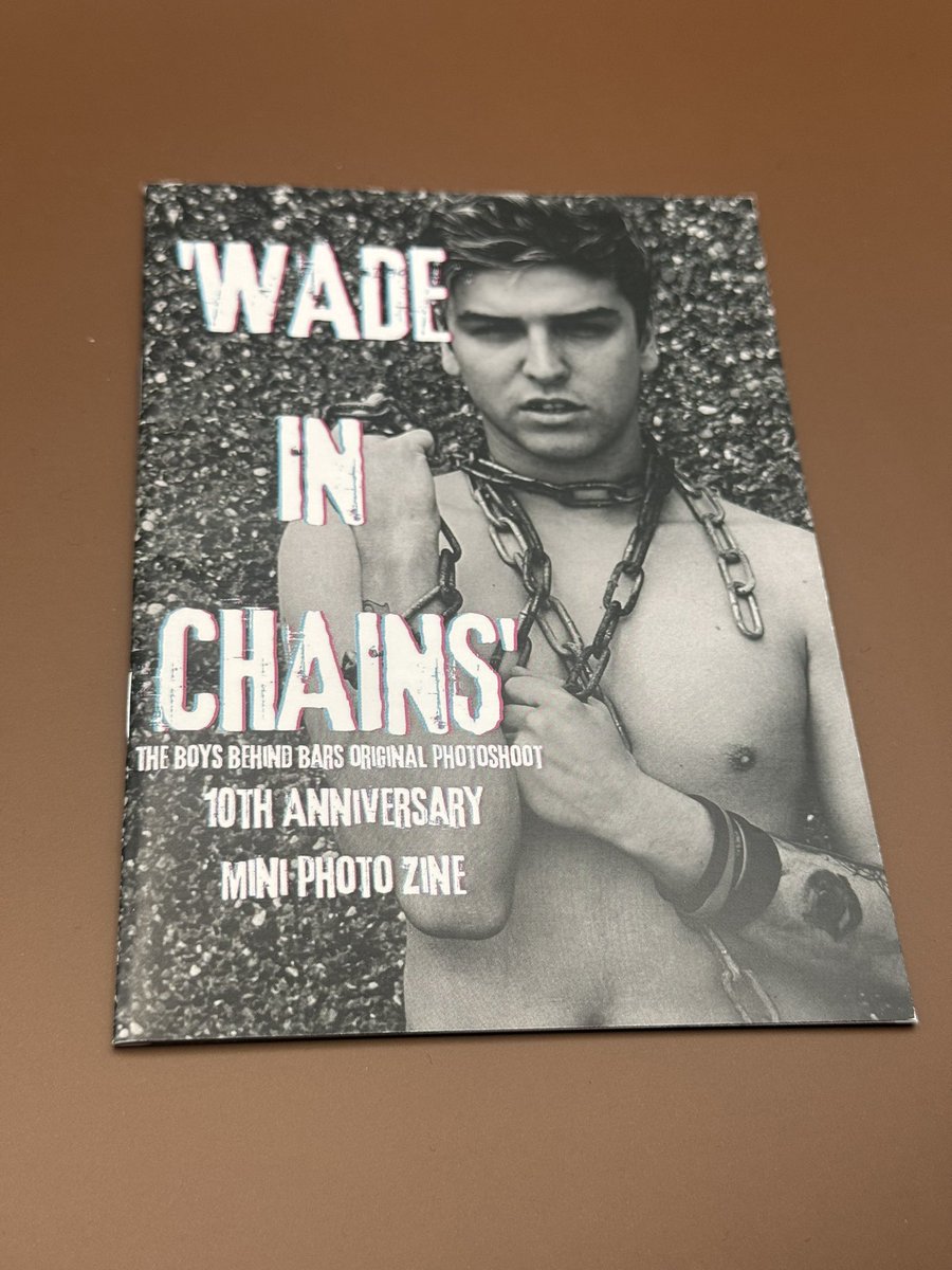 Over 10 years ago the production happened for the feature film Boys Behind Bars that was to become a trilogy that went from pillar to post. This zine from Wade Radford documents the publicity photo shoot I did for the first movie #boysbehindbars #indiefilm