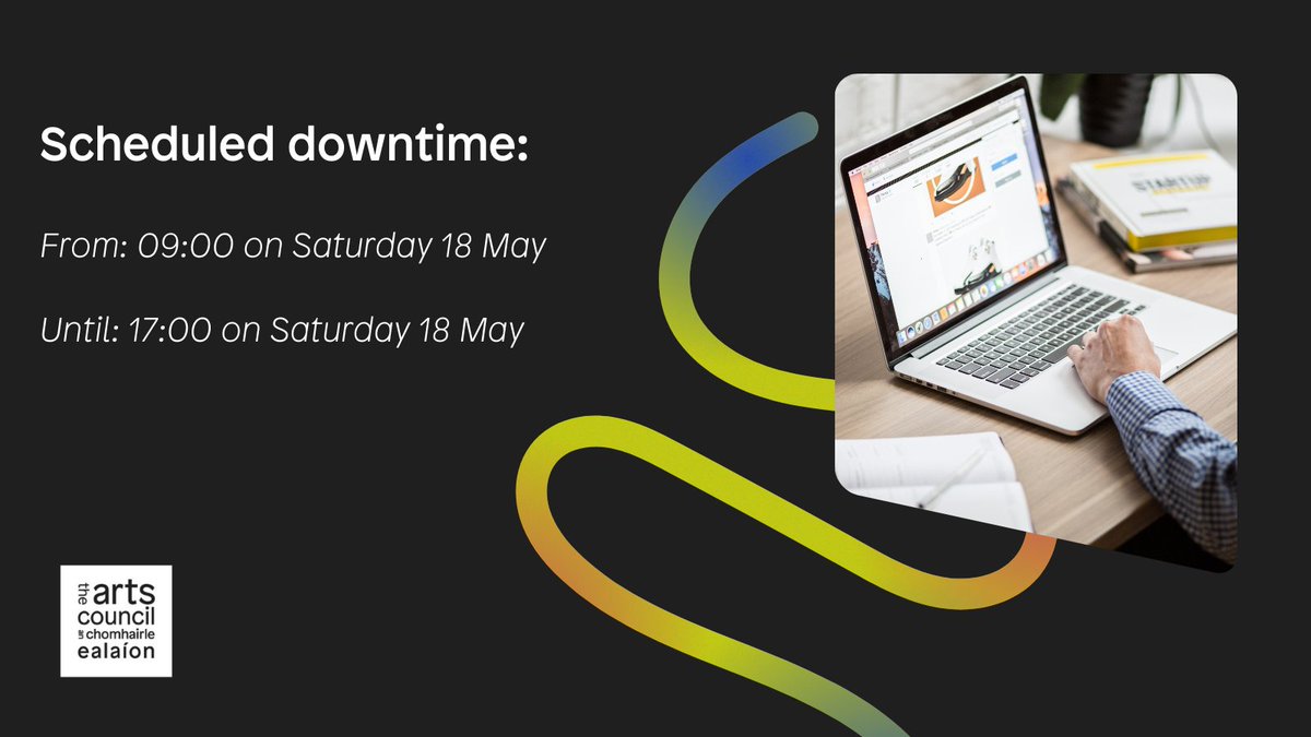 Scheduled downtime Due to a scheduled upgrade, there will be disruption to accessing our funding application platform From: Saturday 18 May, 09:00 To: Saturday 18 May, 17:00 We apologise for the inconvenience.