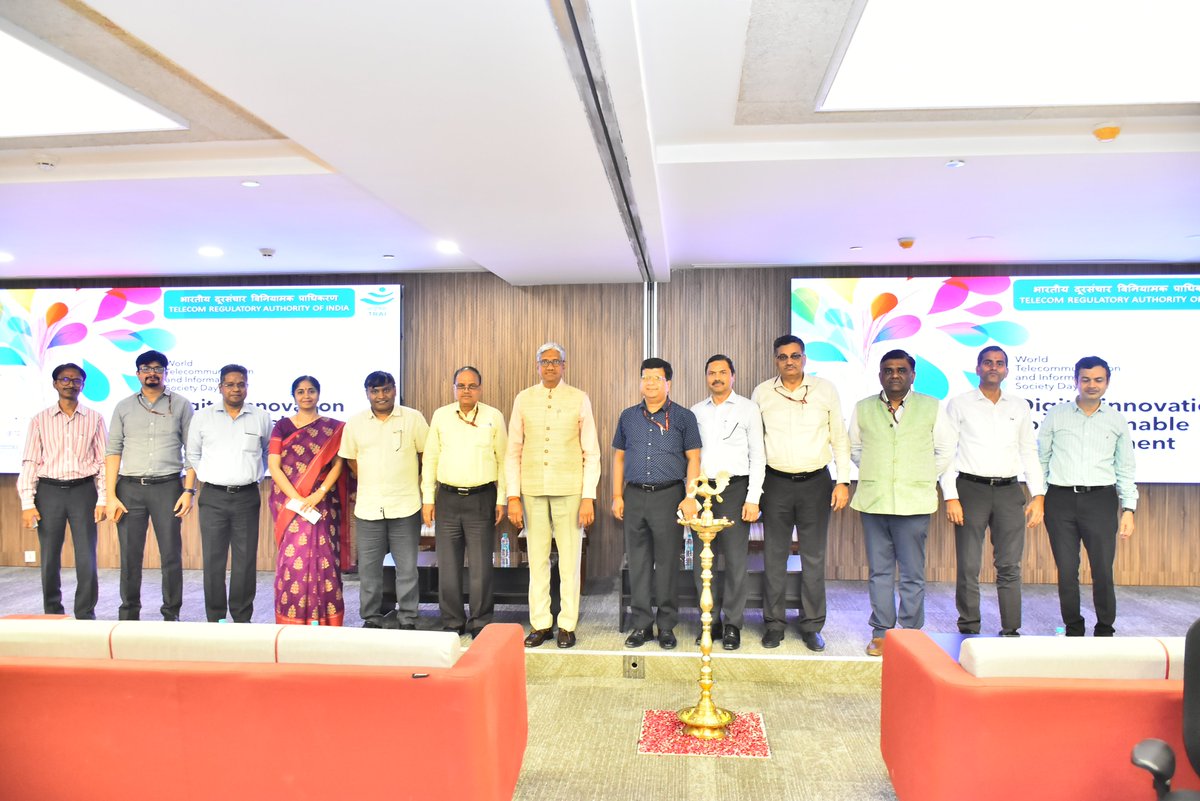 Shri Anil Kumar Lahoti, Chairman, TRAI @TRAI addressed on the occasion of “World Telecommunication & Information Society Day” on 17thMay, 2024. A technical session by Dr. Kiran Kumar Kuchi on “IMT 2030 Framework, Vision, Requirements and Standards” was organized on the occasion.