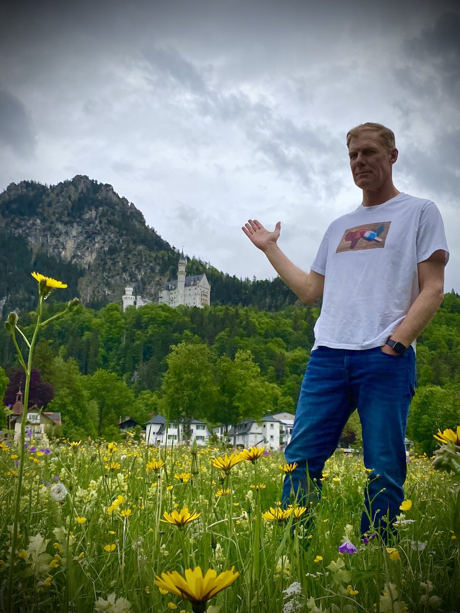 Checking out the Neuschwanstein and Hohenschwangau castles. “Mad King Ludwig” was a little nuts so his ministers deposed him by having him declared insane and unfit to rule. He died by suicide (or murder, or heart attack) waist-deep in a lake…but he spent his money well.