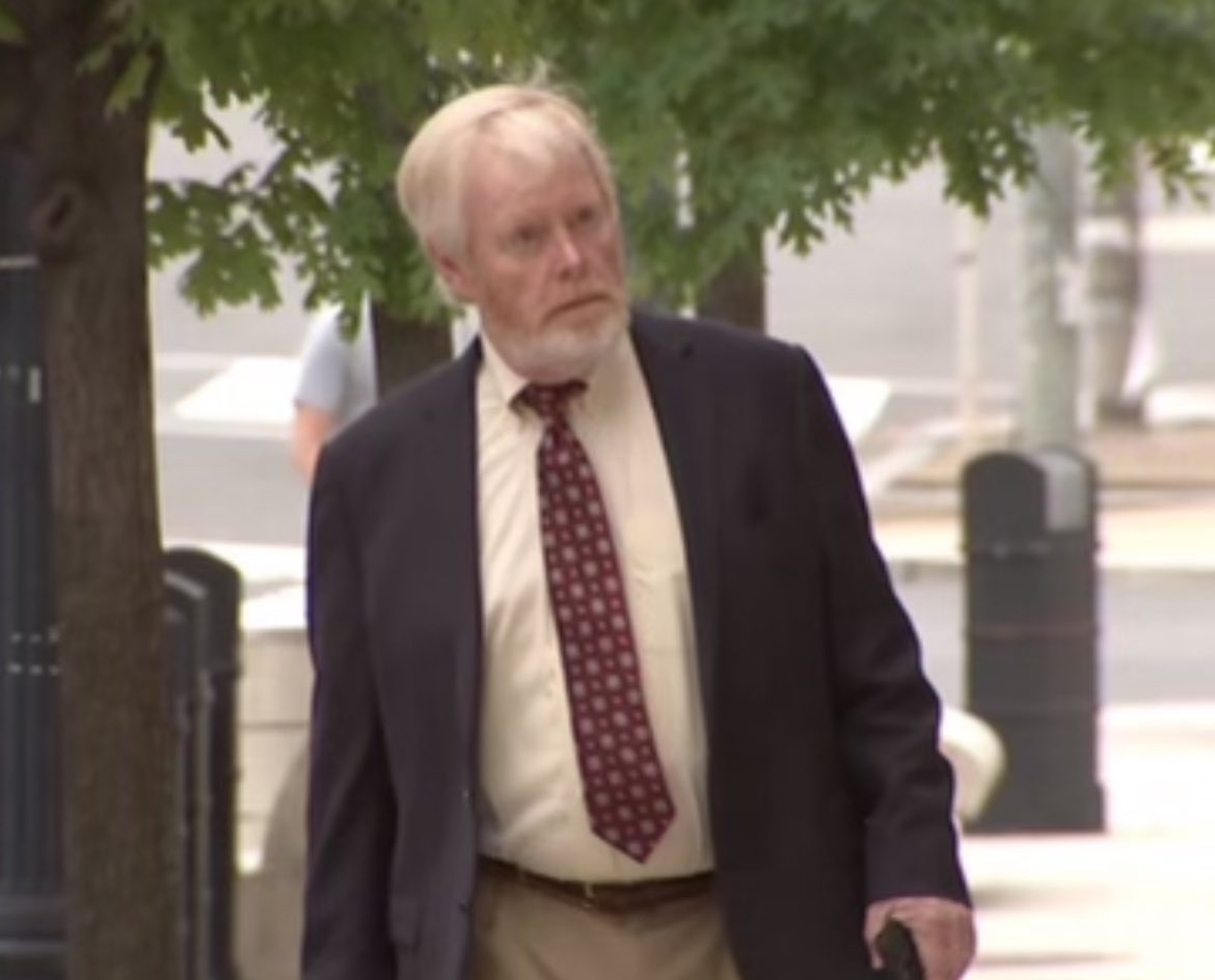 Here’s Brent Bozell III arriving. Hearing now underway. Reporting with @JulesJester. Stay tuned.