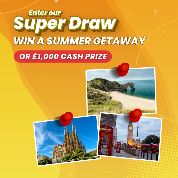 Win a summer getaway! Pay the lottery this May and you'll be in with a chance to win a £1,000 getaway - or £1,000 cash. Simply choose a good cause to support before 8pm on Saturday 25 May to be in with a chance to win! Enter here: communityatheartlottery.com/#offer-home-bl… Good luck 🧡