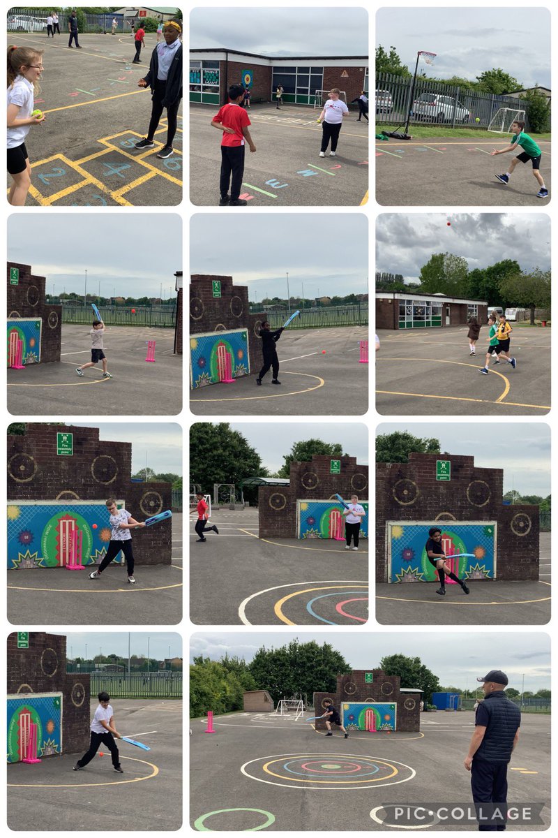 Diolch to @GlamCricket @Glamcommunity for a fantastic cricket session. Y5/6 had a great session learning and practicing new skills! #healthyandconfident 🏏