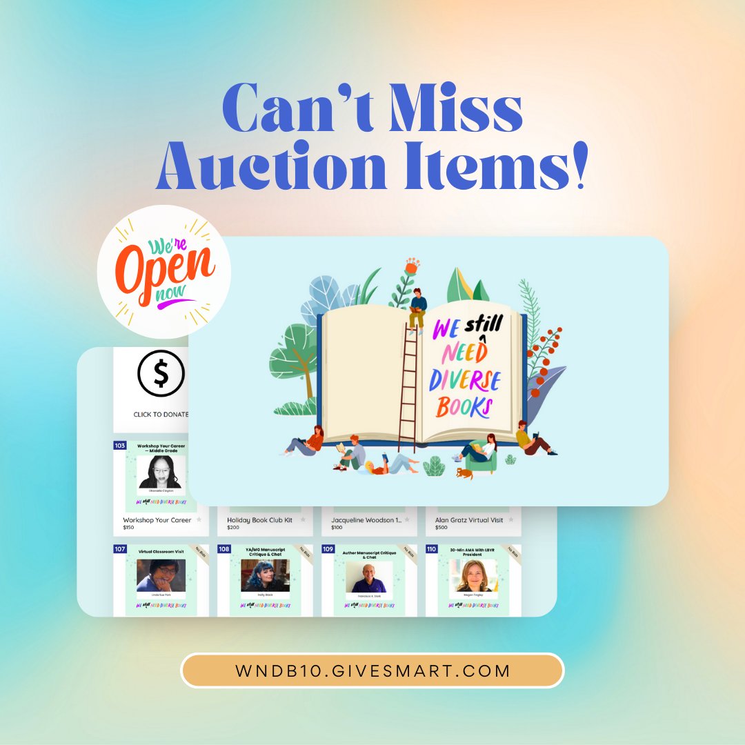 Our 10th Anniversary Auction is off and running! 🥳🛍️ As we head into the weekend, be sure not to miss these exciting items up for auction—just to name a few! View the FULL listing of auction items & detailed listings at our auction site below ⬇️ 💻 wndb10.givesmart.com