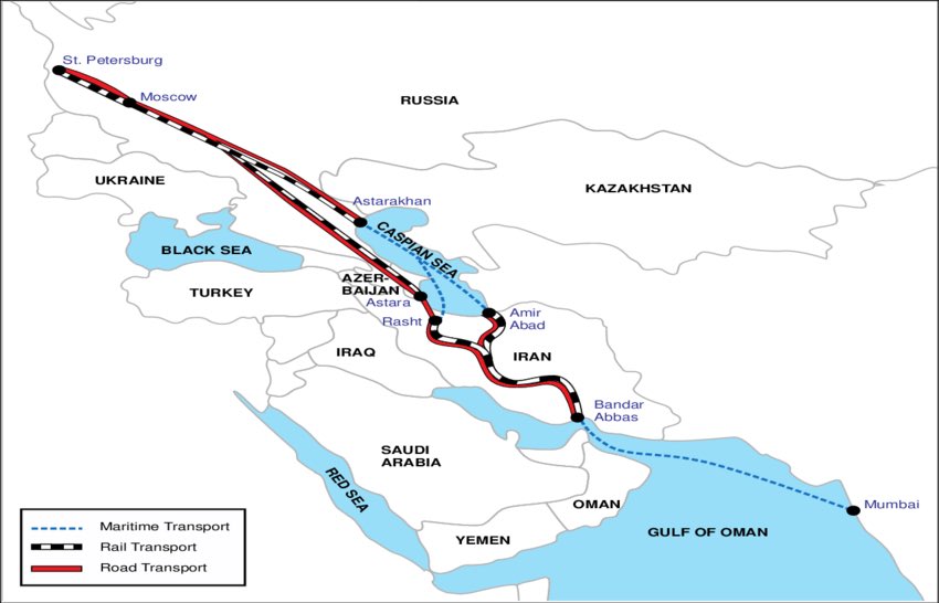 JUST IN: 🇷🇺 🇮🇷 Russia plans to export 30 million tonnes of cargo a year via Iranian ports, bypassing NATO-controlled European waterways.