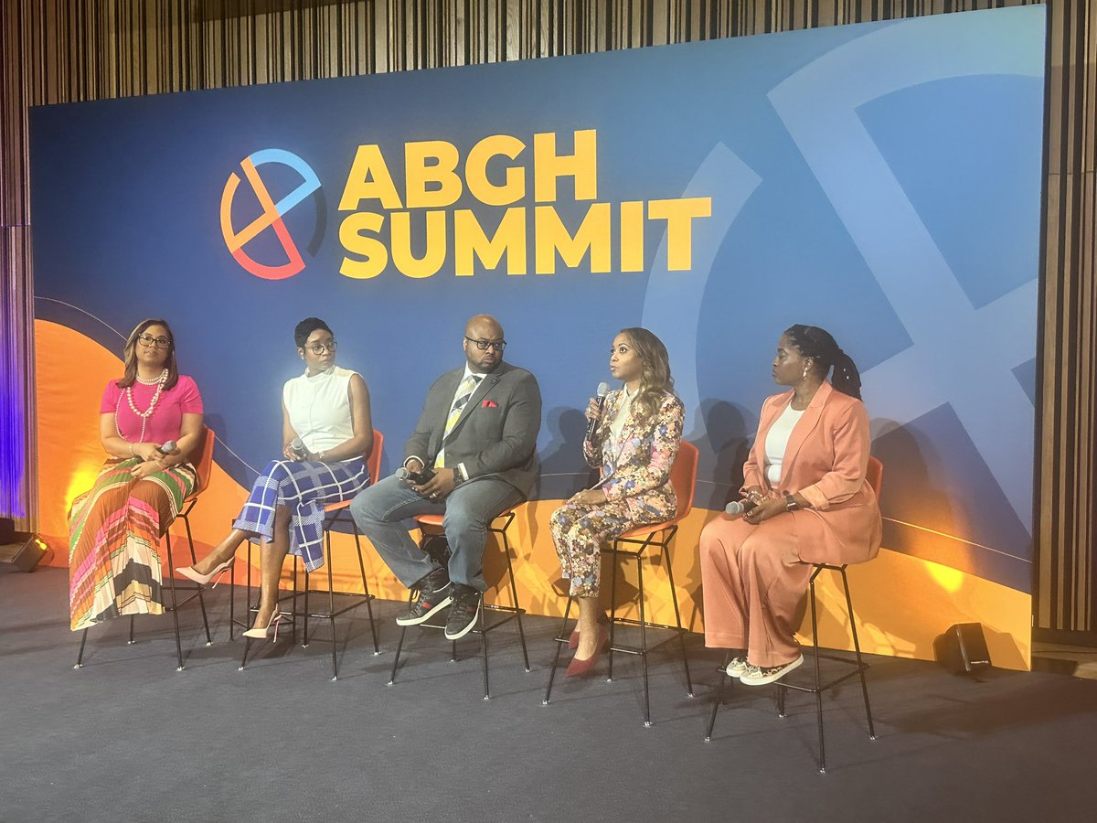 Great panel on patient and physician advocacy in health equity. @blackingastro #abghsummit24