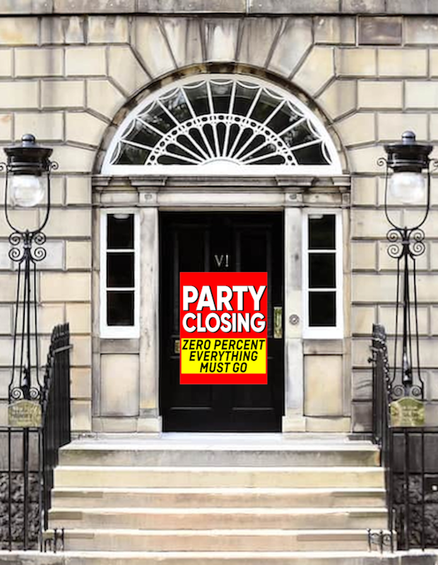 I see a new sign has went up at Bute House...