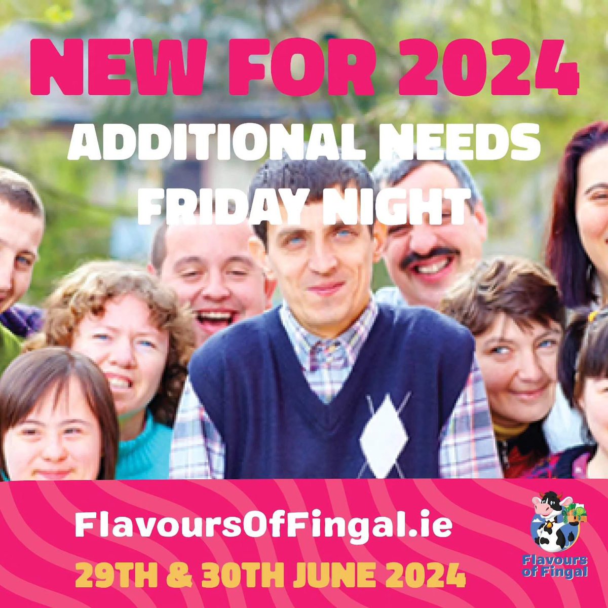 Fingal County Council confirm for the 2024 FLAVOURS OF FINGAL the added attraction of a Friday night version of the show for anyone,their families & Carers who have additional needs. This will take place on Fri June,28th within the majestic @NewbridgeHF eventsinfingal.ie/events/flavour…