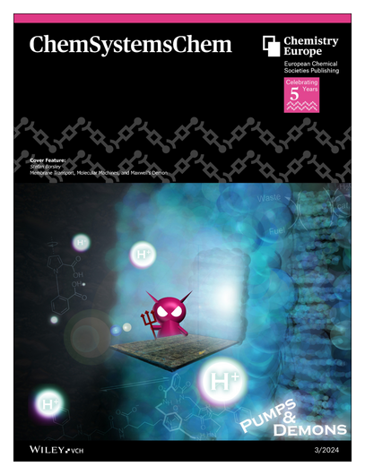 #OnTheCover Membrane Transport, Molecular Machines, and Maxwell's Demon by @StefanBorsley onlinelibrary.wiley.com/doi/10.1002/sy… onlinelibrary.wiley.com/doi/10.1002/sy…