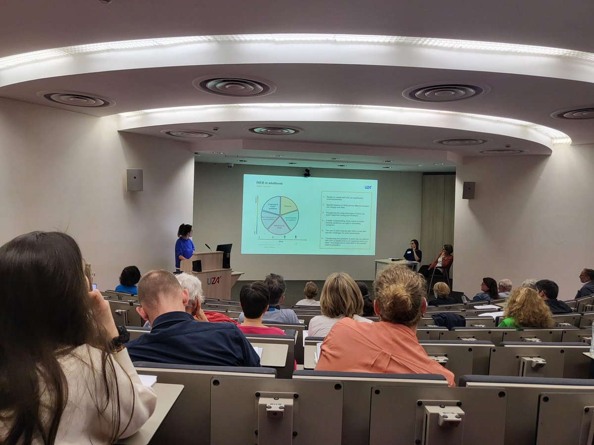 TommasEllender's tweet image. Very interesting talks today at Belgian Society of Pediatric Neurology meeting (bspn.be/bspn/page.asp?…) on Developmental And Epileptic Encephalopathies #UAntwerpen #UZA
#Neurodevelopment #DEE