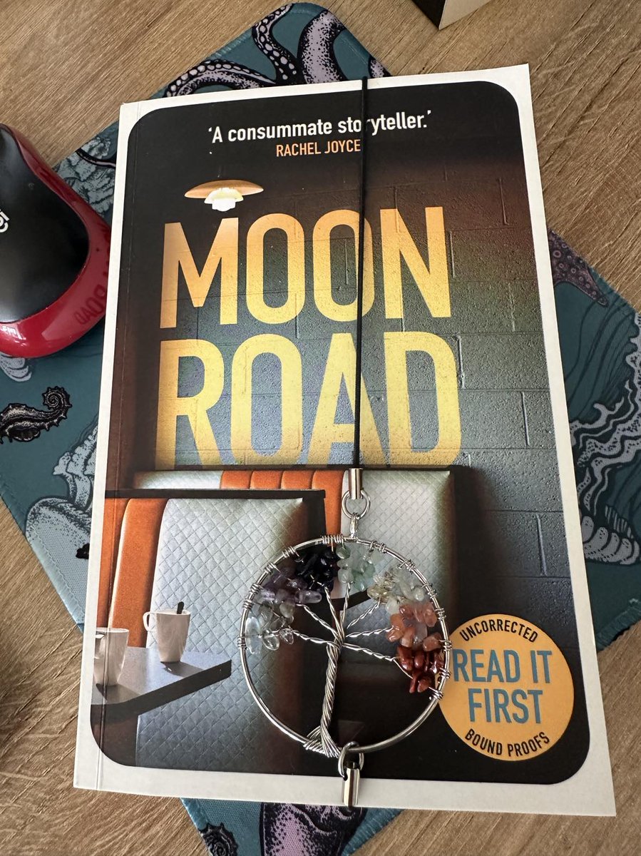 Tonight we are going to the local indie cinema. I do love it there. However last night I started reading #MoonRoad by @SarahLeipciger from @DoubledayUK and I really just want to stay in and read more!