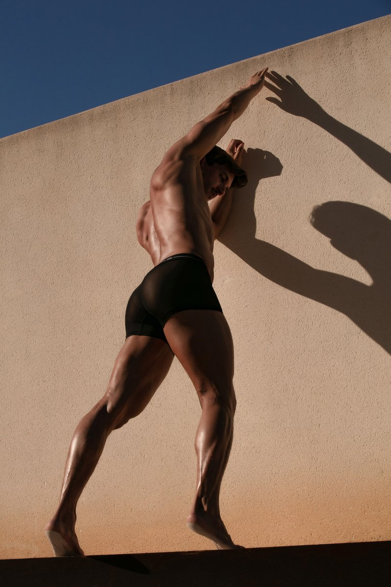 Elegance meets sexy style in the semi-transparent black Sheer Mesh Trunks, made from fine tulle for a seductive look. Check it out: menandunderwear.com/shop/underwear…