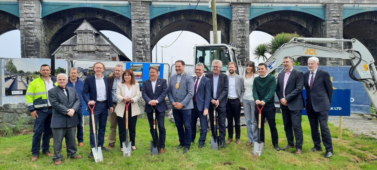Work begins on transformational €15m Balbriggan Quay Street and Harbour project Minister for Housing, Local Government and Heritage, Darragh O’Brien T.D., today (Friday) joined the Mayor of Fingal, Cllr Adrian Henchy, to turn the sod on a multi-million euro development of