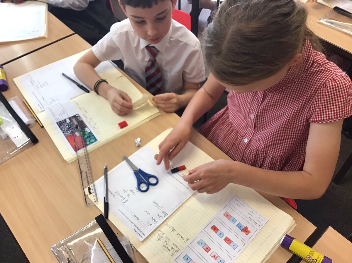 Y3/4 have been working scientifically this week, exploring and sorting magnetic and non magnetic materials .🧲🧭 #forcesandmagnets #creatingabetterfuture