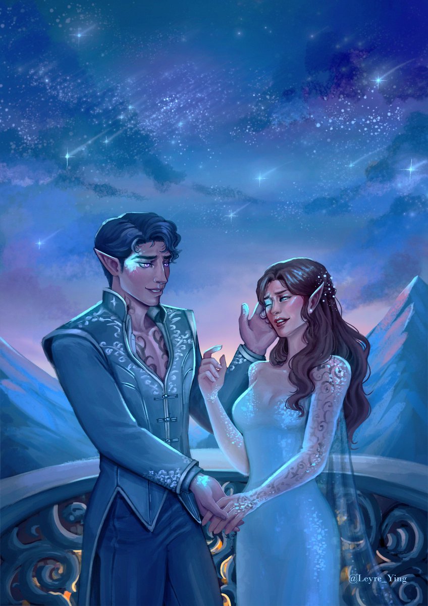 Feyre and Rhysand at the Starfall ✨️
#acotar #acomaf