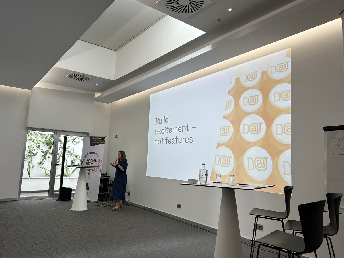 Ending SocialNow with a laugh: how to guarantee your DWP program fails… - ⁦<a href="/sharonodea/">Sharon O'Dea</a>⁩ #socialnow